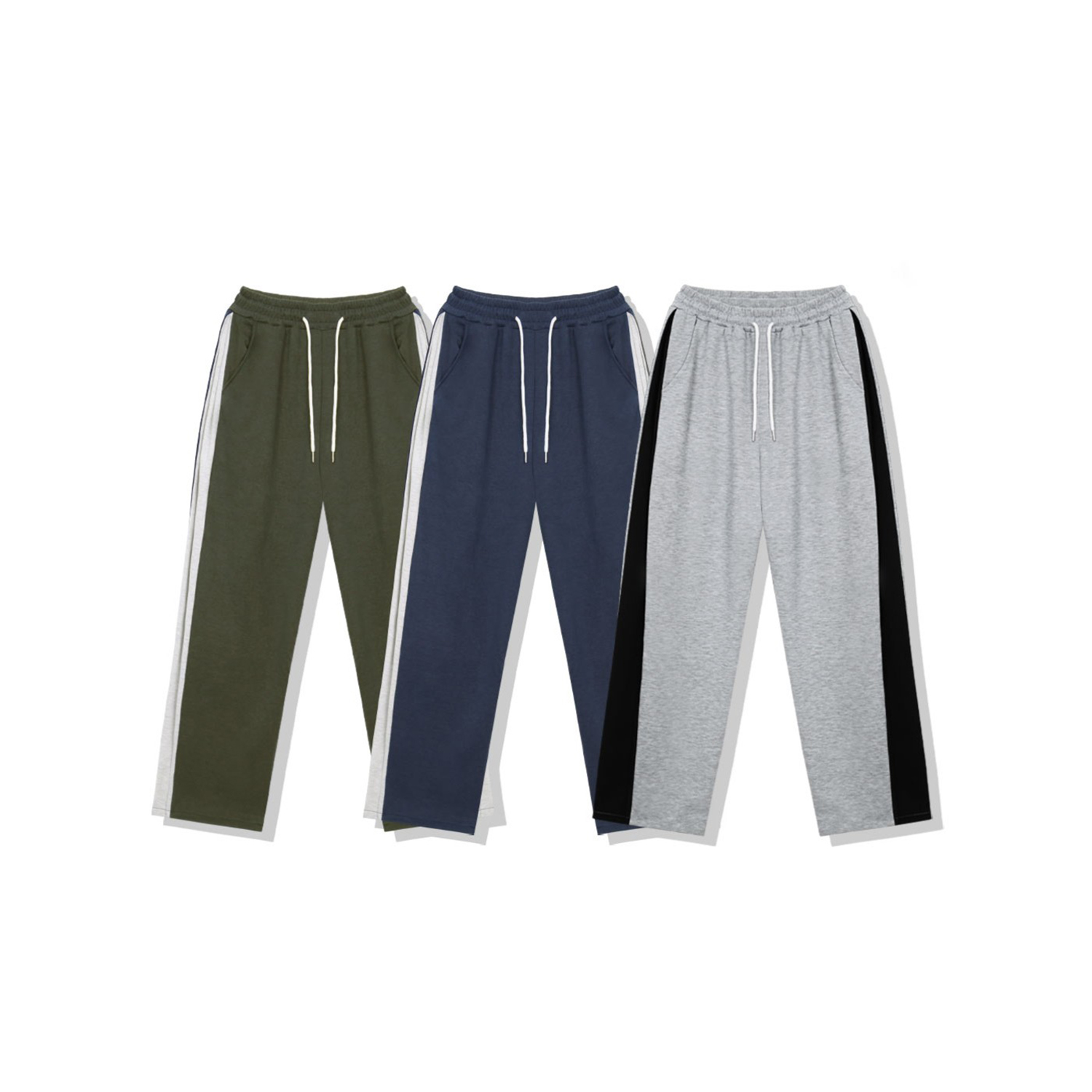 1+1 스웻팬츠 벌룬팬츠 남자와이드팬츠 통바지 - 상세 이미지 5