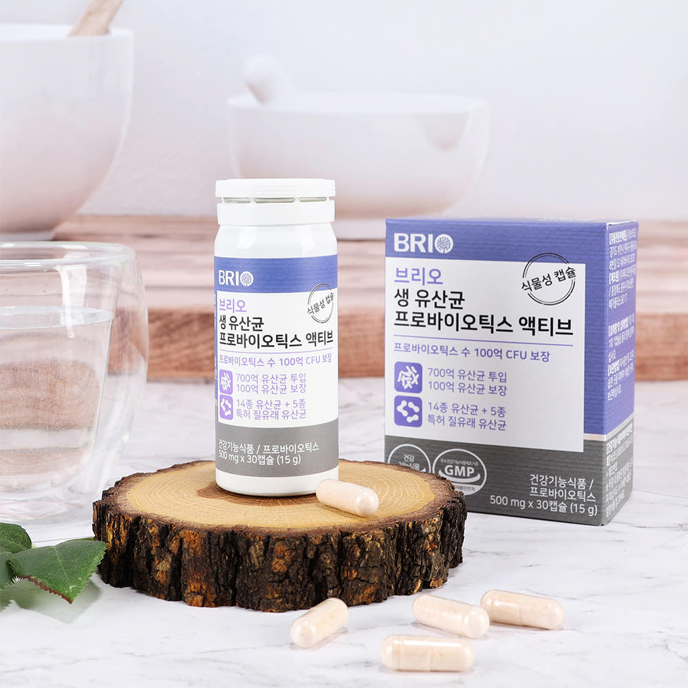 브리오 생 유산균 프로바이오틱스 액티브 30캡슐
