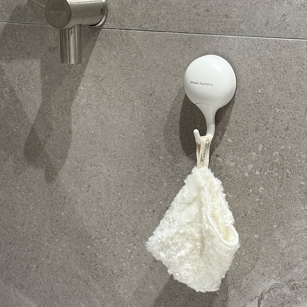 [단독] 초강력 매직 흡착 후크 수건 걸이 욕실 고리