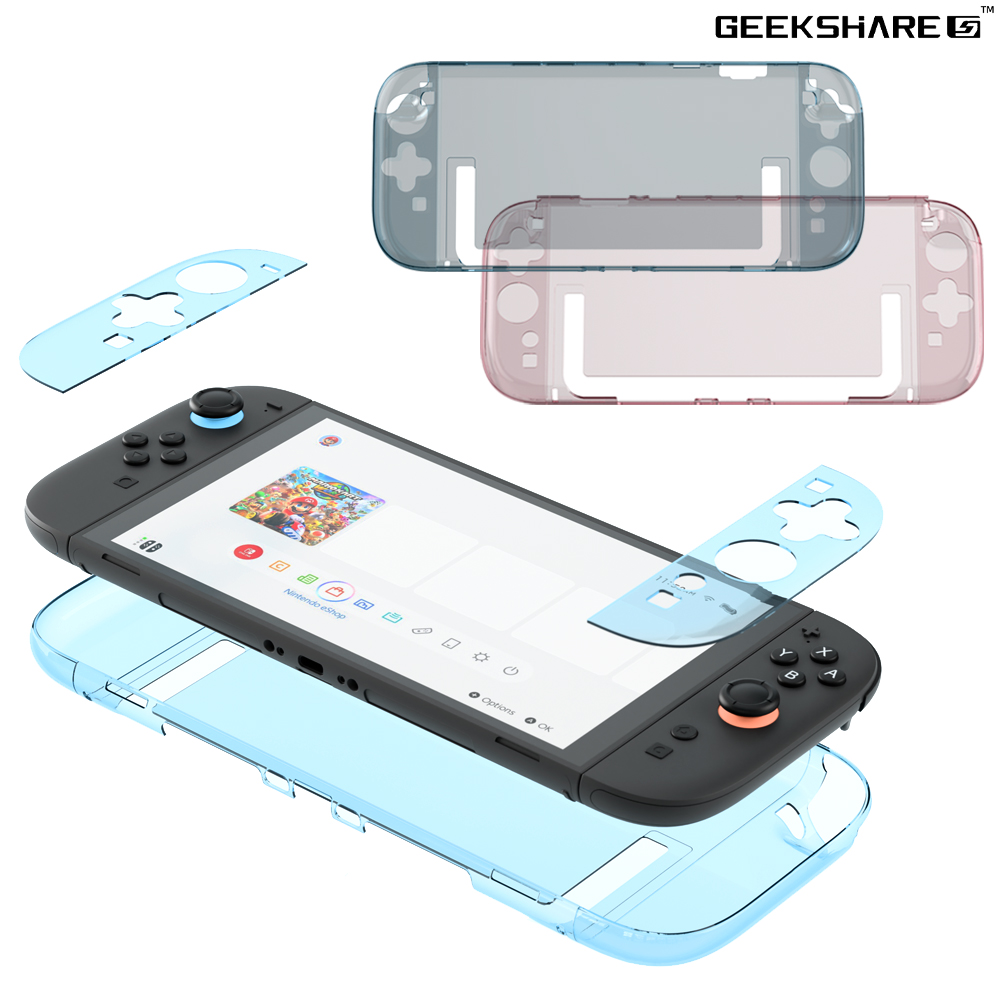 닌텐도 스위치2 케이스 긱쉐어 파스텔 투명케이스