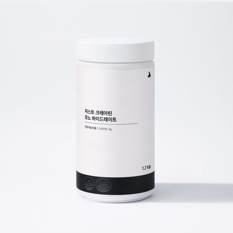 잠백이 저스트 크레아틴 모노 하이드레이트 대용량 1.2kg 400회분
