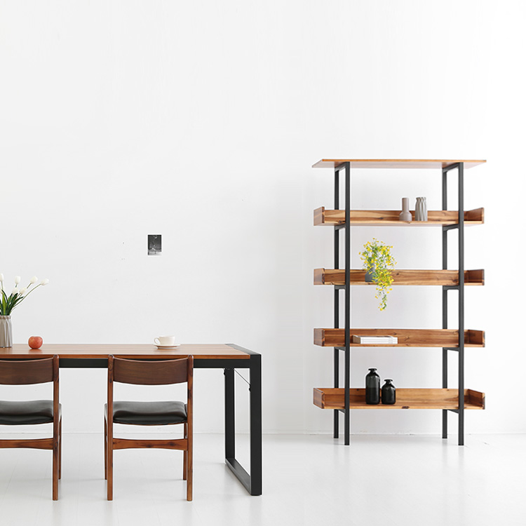 비엣트 원목선반 BDC04 600x500x2400mm, 5단, 아카시아 7445.0264 - 상세 이미지 5