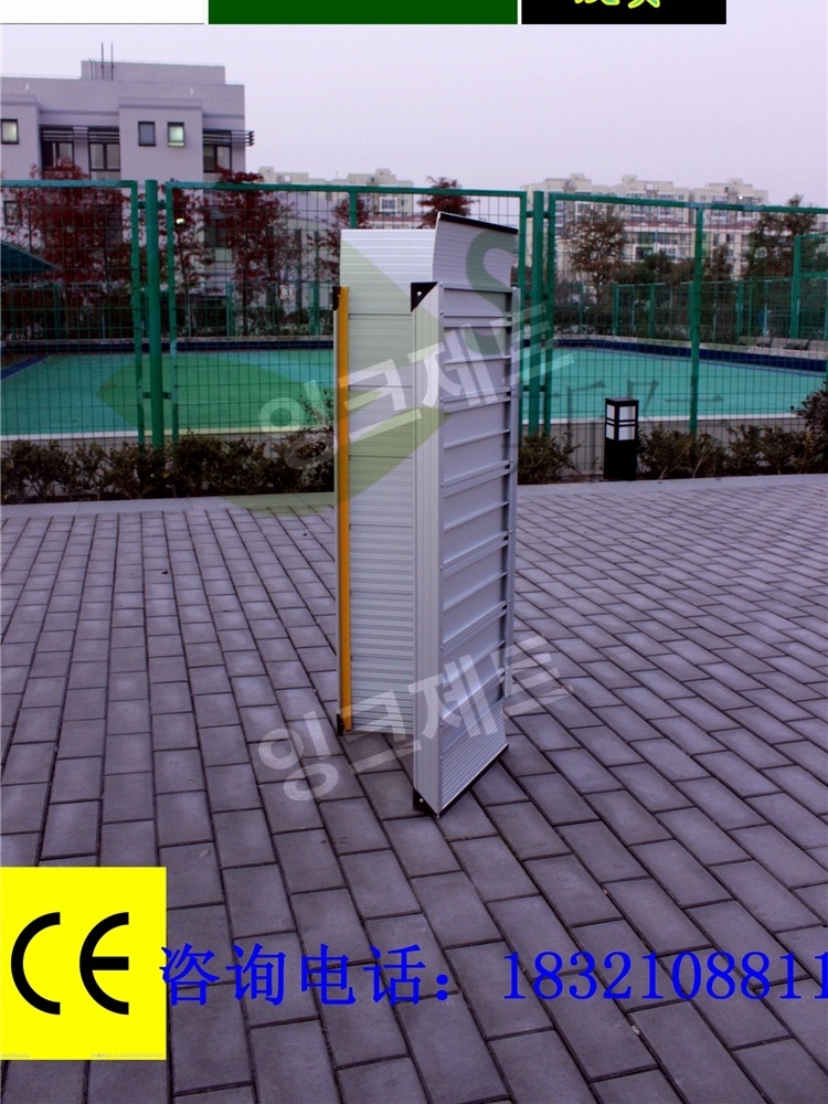 차량진입판 접이식 케리어 경사판 알루미늄 문지방 유모차 제트 길이1200x너비750mm2단이내 - 상세 이미지 2