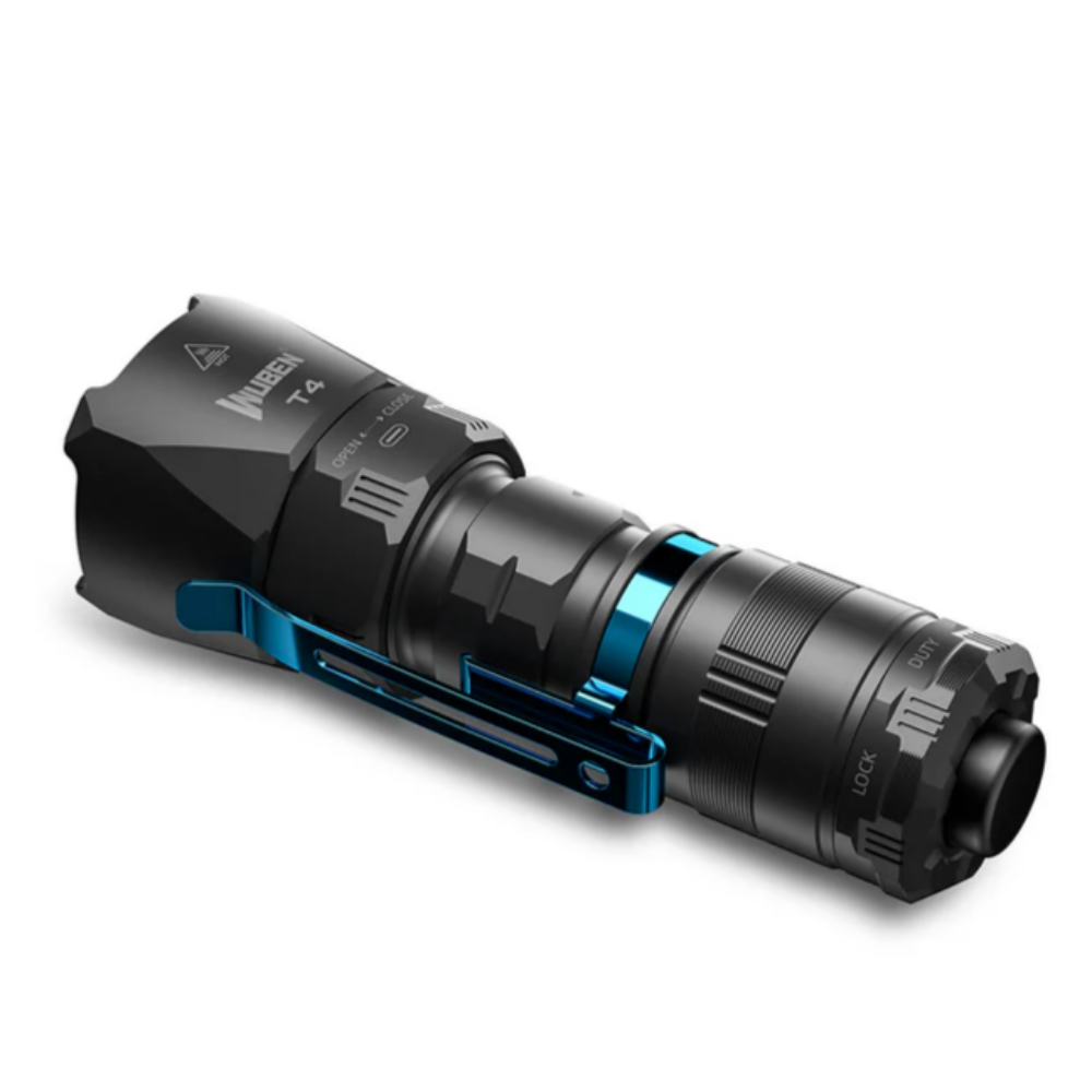 우벤 T4 소형 전술 라이트 충전식 LED 군용 택티컬 초경량 클립 손전등 후레쉬 랜턴