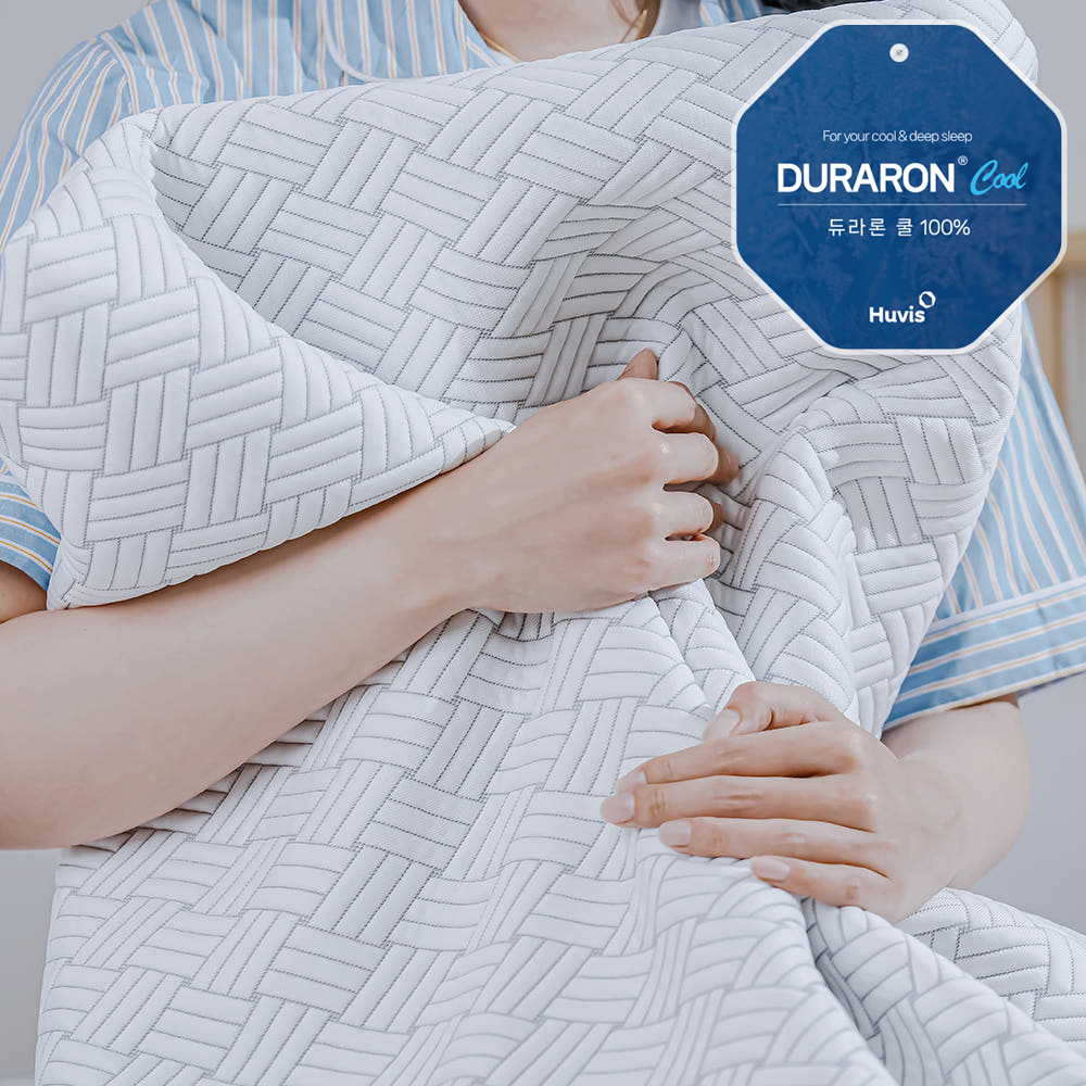 시원한 국산 냉감패드 침대패드 쿨 유아 신생아 휴비스 듀라론 Q 고정밴드