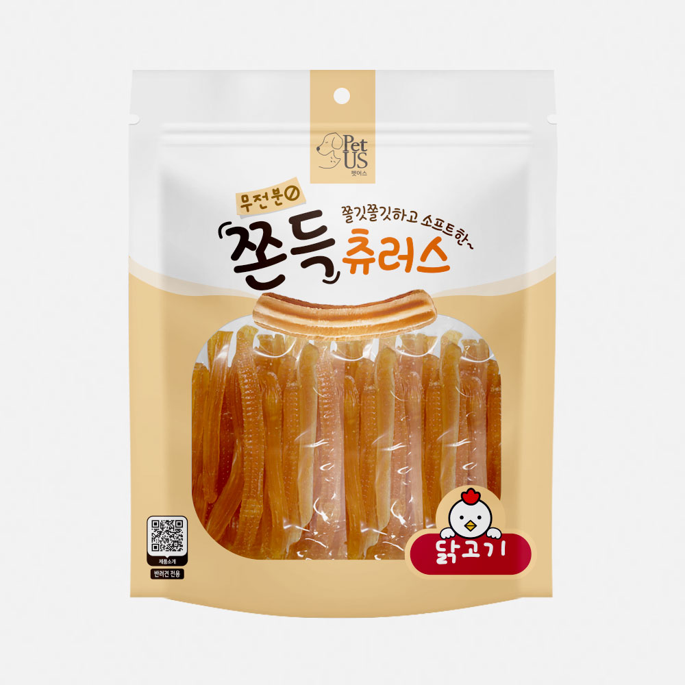 펫어스 쫀득츄러스 강아지대용량간식 반려견 육포 애견간식 혼합, 400g, 1개 - 상세 이미지 3
