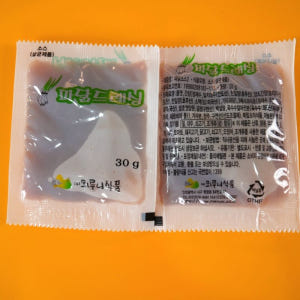 뫼루니식품 봉지 일회용 겨자 파닭소스 사과맛 30g 300매 맛있게 먹은 솔직 후기 - 상품 이미지 2