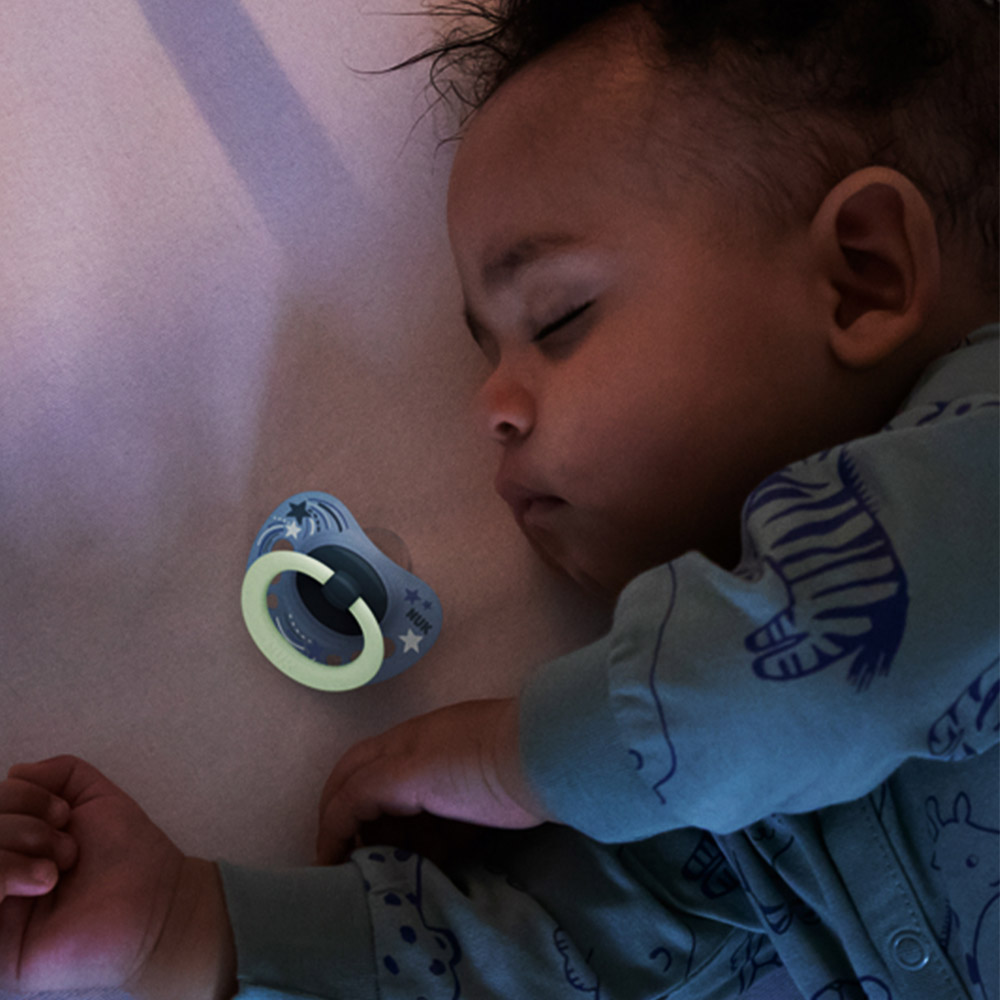 누크 시그니처 야광 쪽쪽이 2개입 S3 (18-36개월), 레드