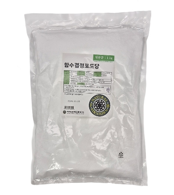 함수결정포도당1kg 옥수수전분 과당 설탕대체 각종소스 제과제빵 베이킹용 - 상품 이미지