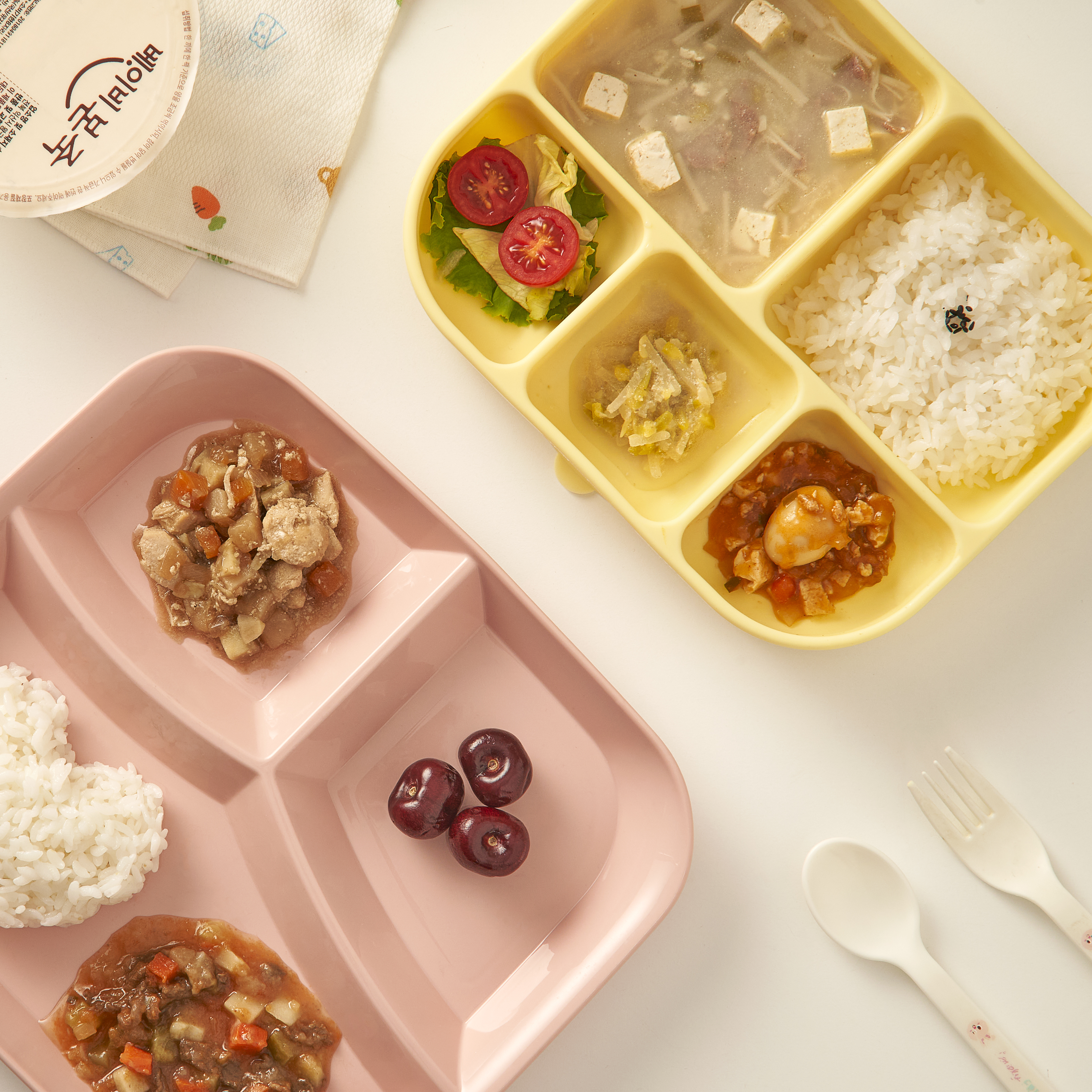 [베이비본죽] 냉장 유아식 20M 아기반찬 4입세트(100g) 한우반찬 맛보기세트