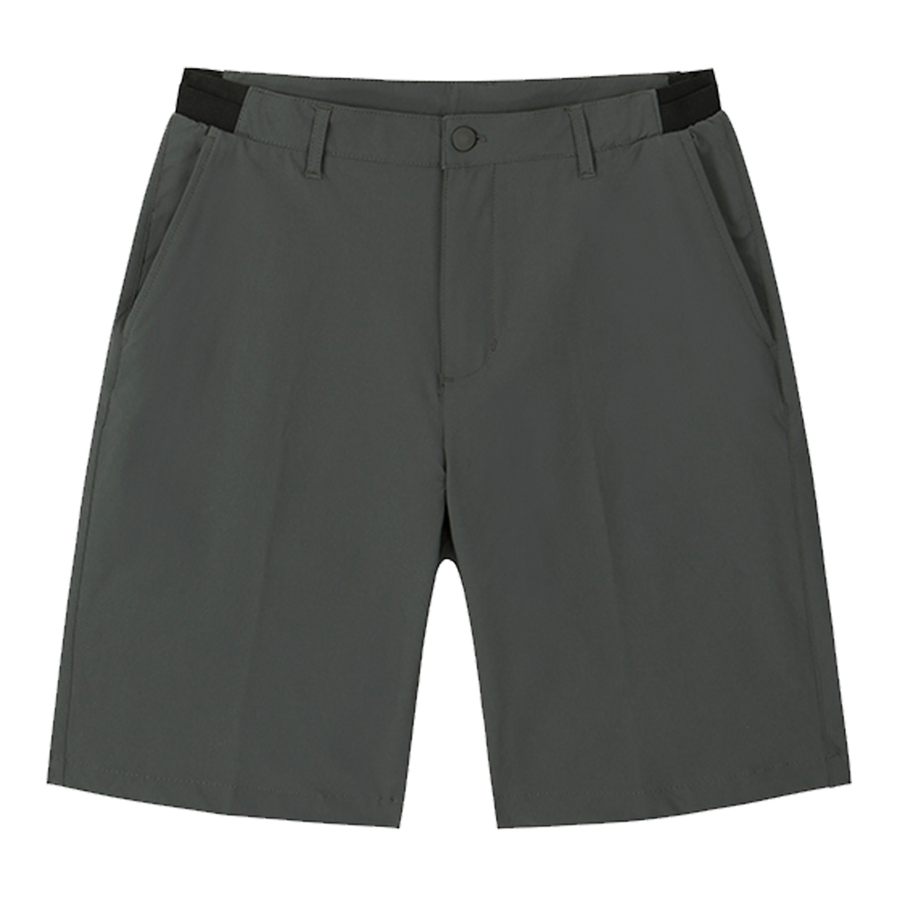 무지 5부 기본 반바지 여름 나일론 오비 반바지 스판 밴딩 쇼츠 - 상세 이미지 2