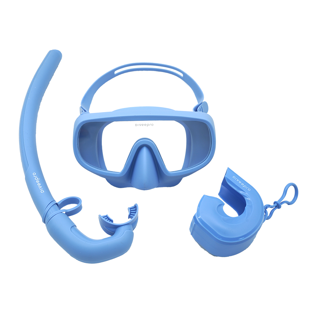 다이비프로 스노쿨링 마스크 아쿠아젠 폴더블 휴대용 물안경