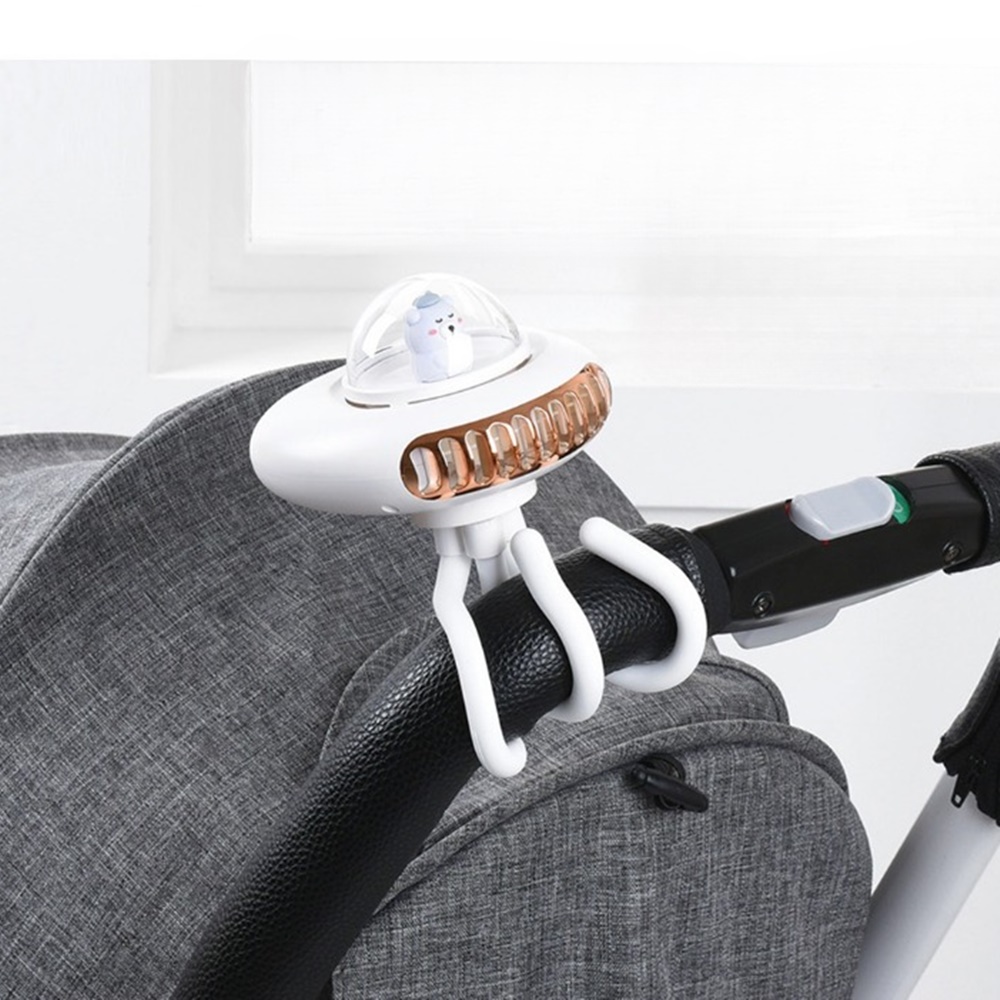 휴대용 유모차선풍기 BLDC 저소음 무선 선풍기 손풍기