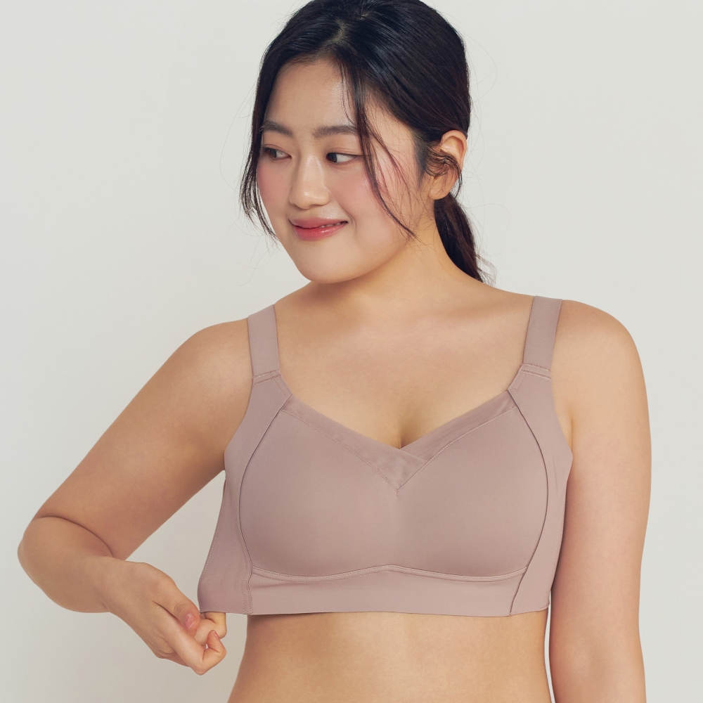 처진 가슴작아보이는브라 큰컵 미니마이저 브라 작아지는 보정 이미지 6