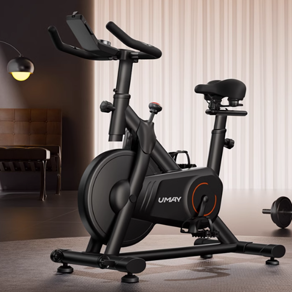 피트니스 자전거 실내자전거 스핀바이크 운동기구 가정용바이크 스마트실내자전거 지방 연소 모니터-운동 데이터 피드백고탄소강