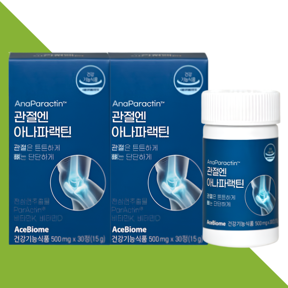 파랙틴 관절엔 아나파랙틴 천심련 파렉틴 30정X2개 - 메인 이미지