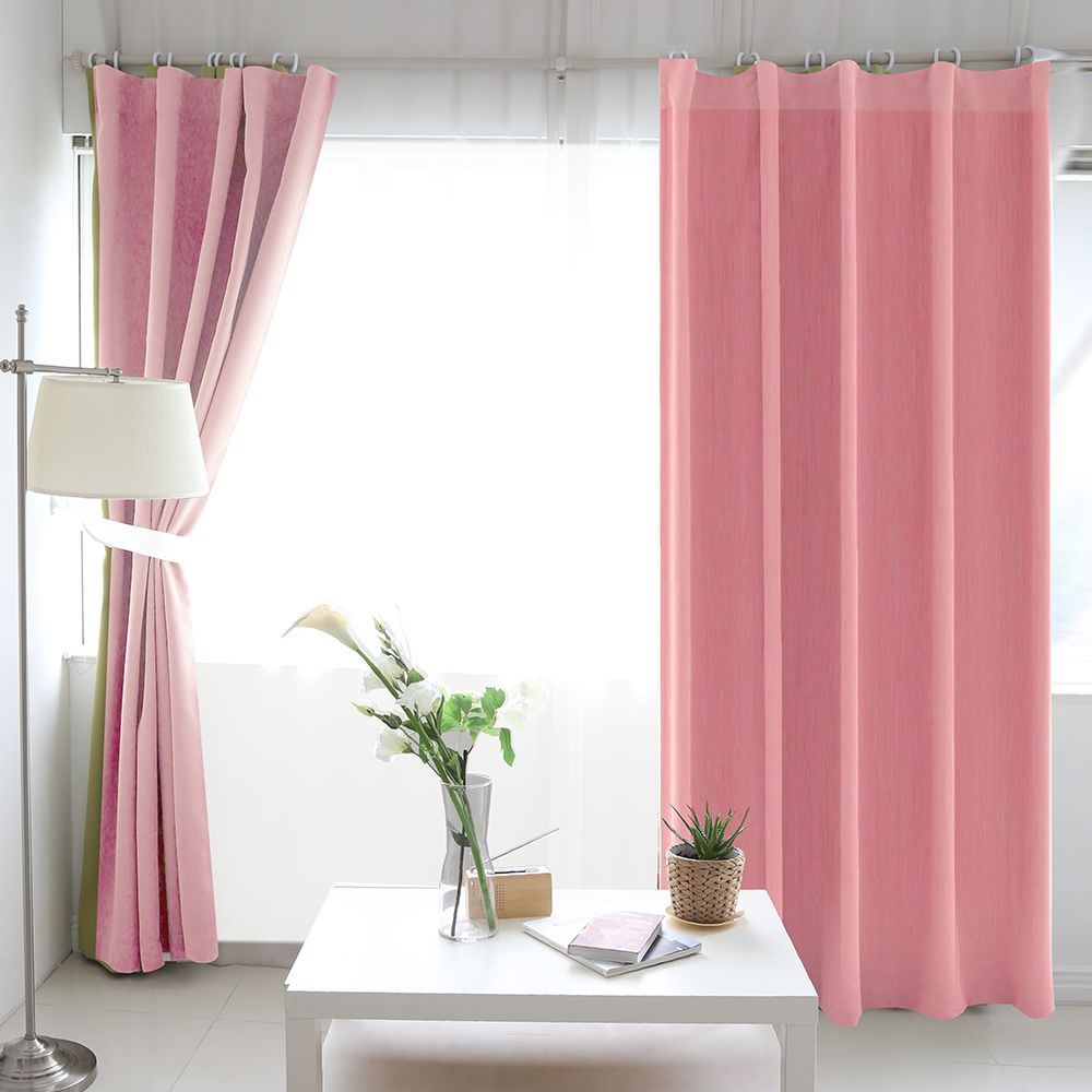 암막 커튼 긴창 핀형 커텐 거실 창문 겨울 대형 베란다