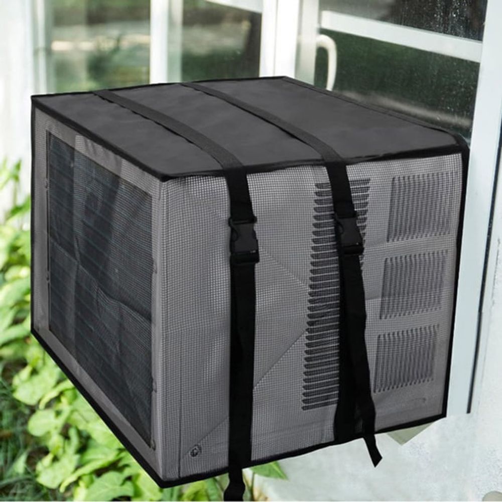 에어컨 실외기 커버 방수 방진 열차단 70x 58x 48 cm 통기성