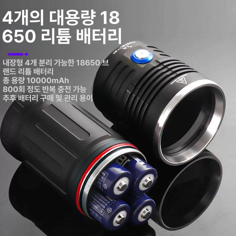 블랙라이트 자분탐상 검사 형광제 UV 자외선조사기 90W 365NM 보라색 램프 3개 90W-365NM 자외선 램프 3구 - 상세 이미지 5