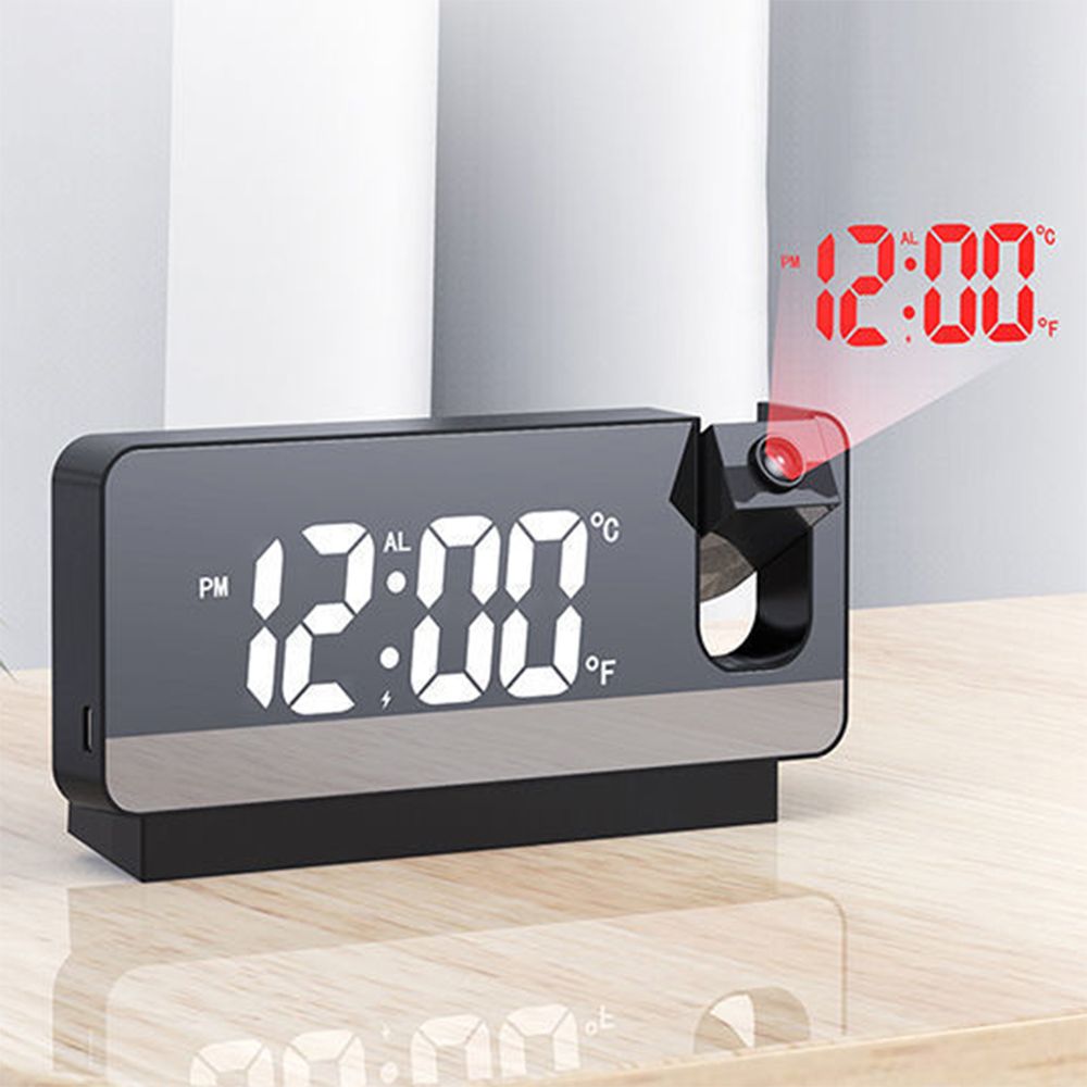 디지털 탁상 시계 날짜 온도 LED 전자시계 무소음 알람 탁상시계 디지털시계 led