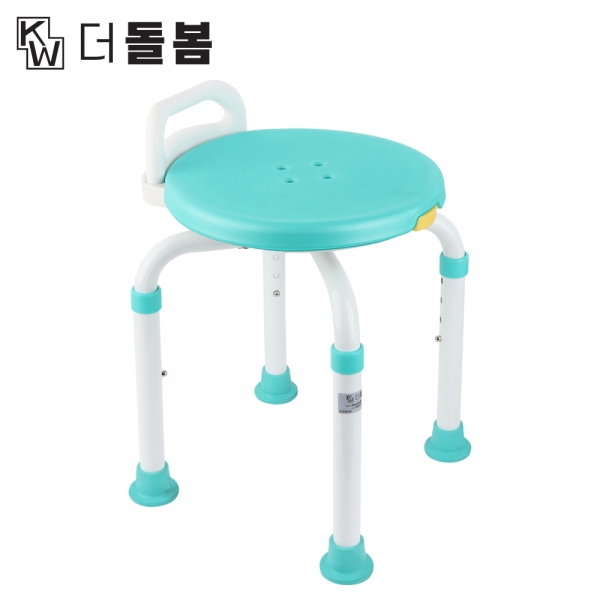 강원전자 더돌봄 회전식 목욕의자 어린이 임산부 어르신 샤워의자 (민트) - 상세 이미지 2