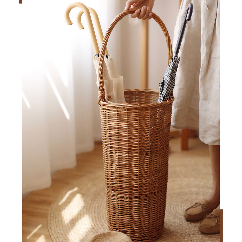 카페 우산꽂이 정리 신발장 현관 모던 우산 보관함 브라운