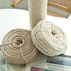 아쭈 종이줄 기둥 스크래쳐 리필 고양이 삼줄 면줄 라이트베이지, 80M 솔직 후기 | 실제 사용자 리뷰 총정리 - 상품 이미지 2