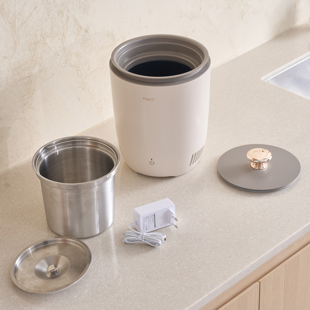 프롬비 냄새싹 음식물쓰레기 냉장고 가정용 음쓰 음식물 냉각처리기 FG257 베이지