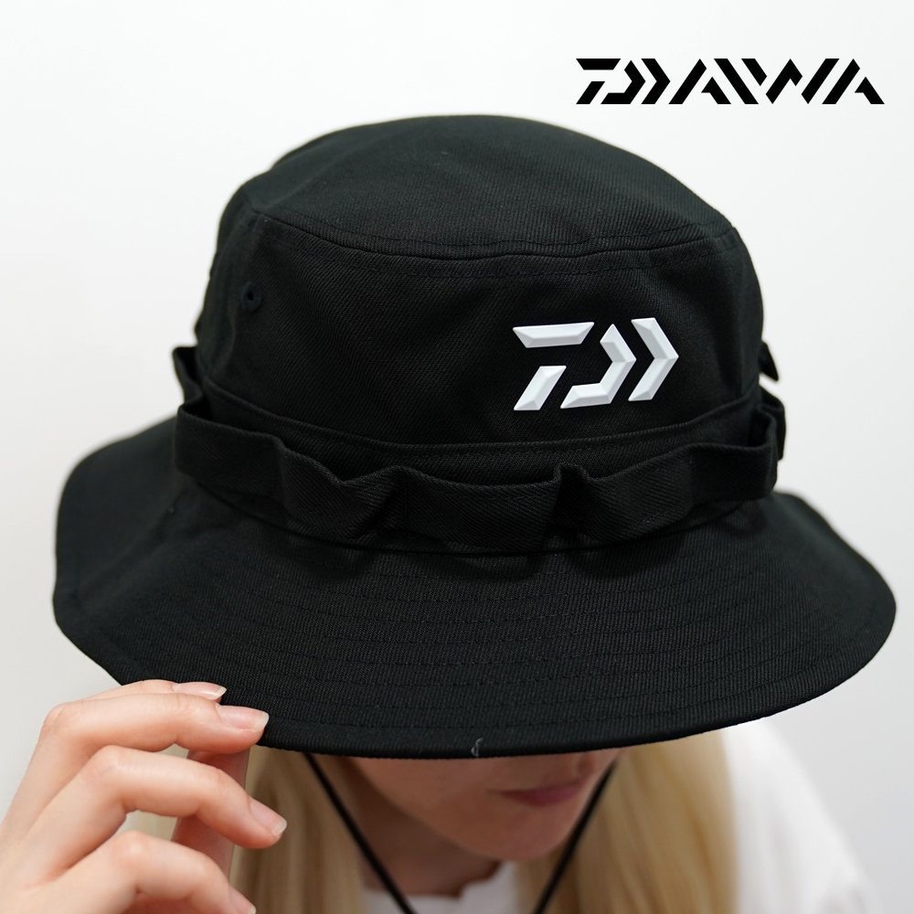 다이와 25SS 벙거지 DC-6025NK 베이직 숏바이져 뉴에라 콜라보 블랙 L-XL (611261) - 상품 이미지