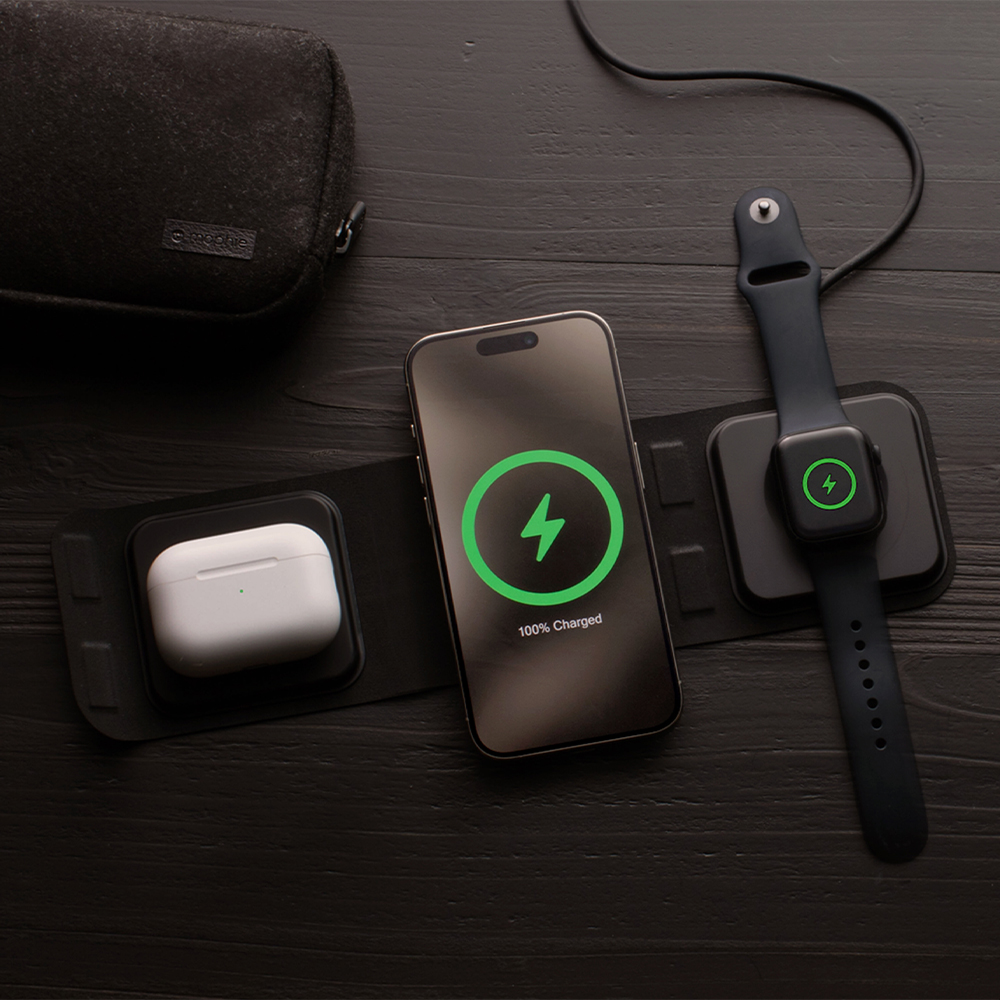 모피 mophie 3in1 여행용 맥세이프 무선 충전기 접이식 휴대용 mfm mfw - 상세 이미지 5