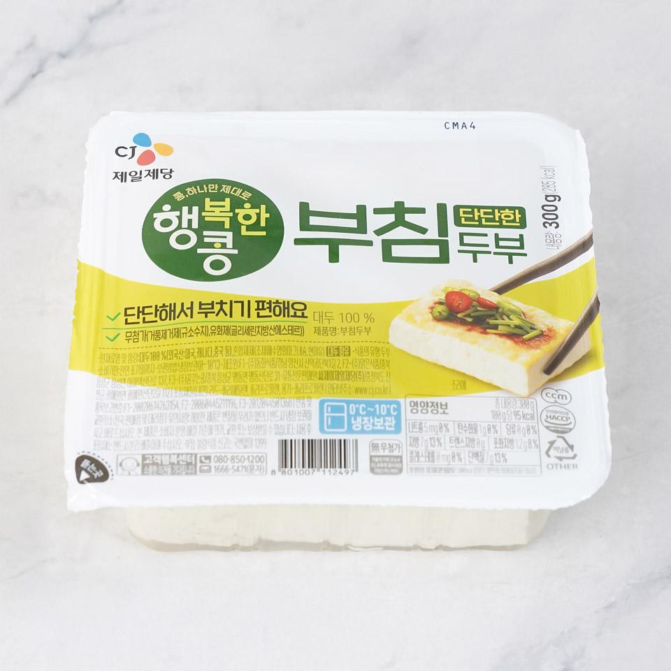 메가마트 CJ 행복한콩 단단한 부침두부 300g - 메인 이미지