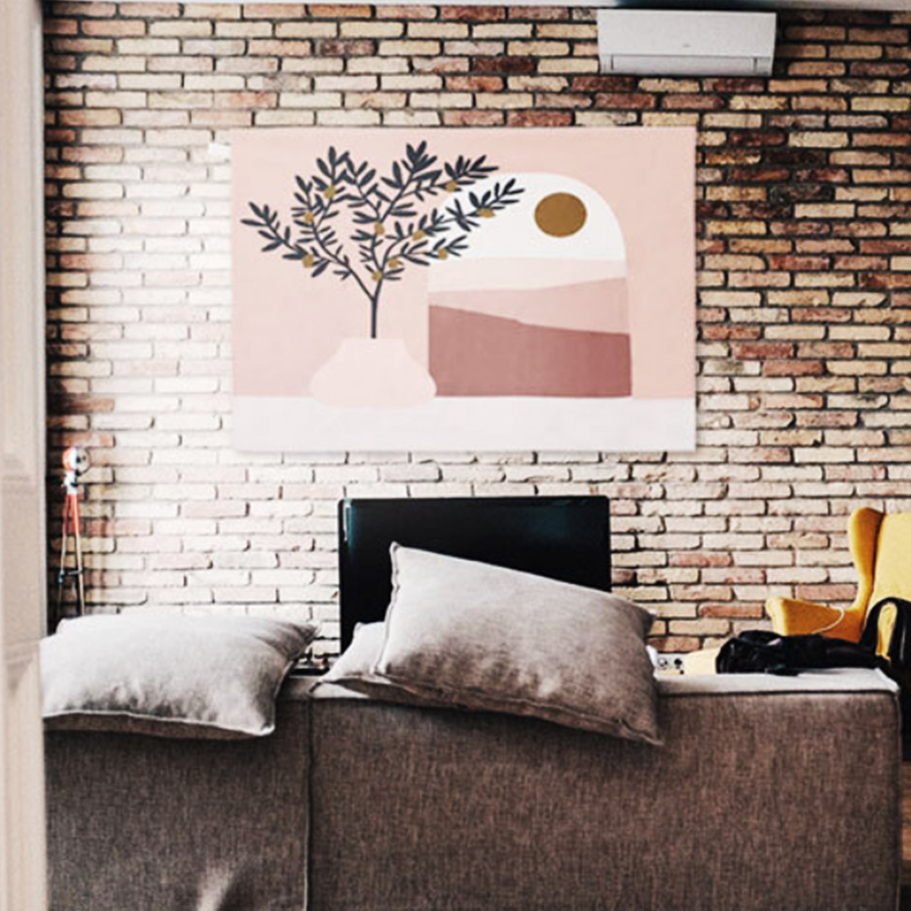 벽장식 대형 포스터 인테리어 집꾸미기 패브릭 그림 가림천 테피스 트리 액자 현관 명화