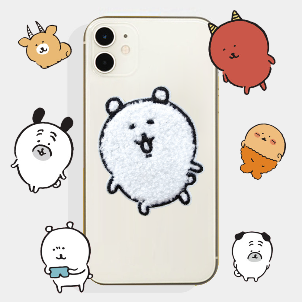 담곰이 티코시 스마트톡 랜덤 농담곰 그립 톡홀더 자수 고로케 퍼그 굿즈