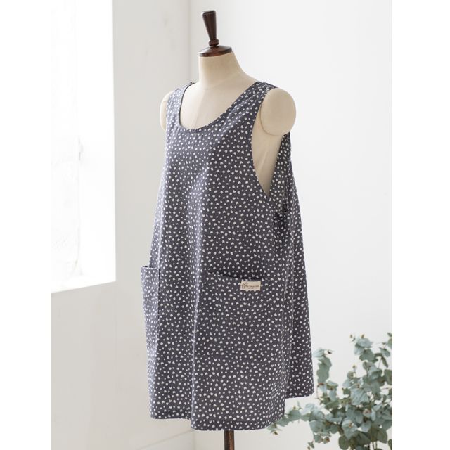 꽃송이 원피스 앞치마 면앞치마 유치원 선생님 어린이집