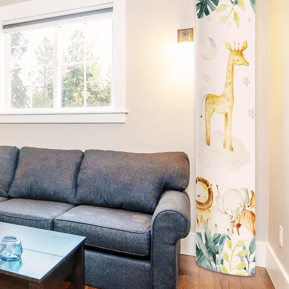 스탠드 에어컨 커버 먼지 차단 보관용 천 덮개 실용적 에어콘 관리