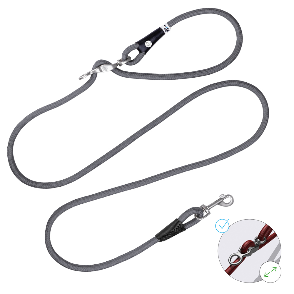 스위스 큘리 바리오 컴포트 핸즈프리 2m 리드줄 길이조절 다크그레이, FREE(One size)