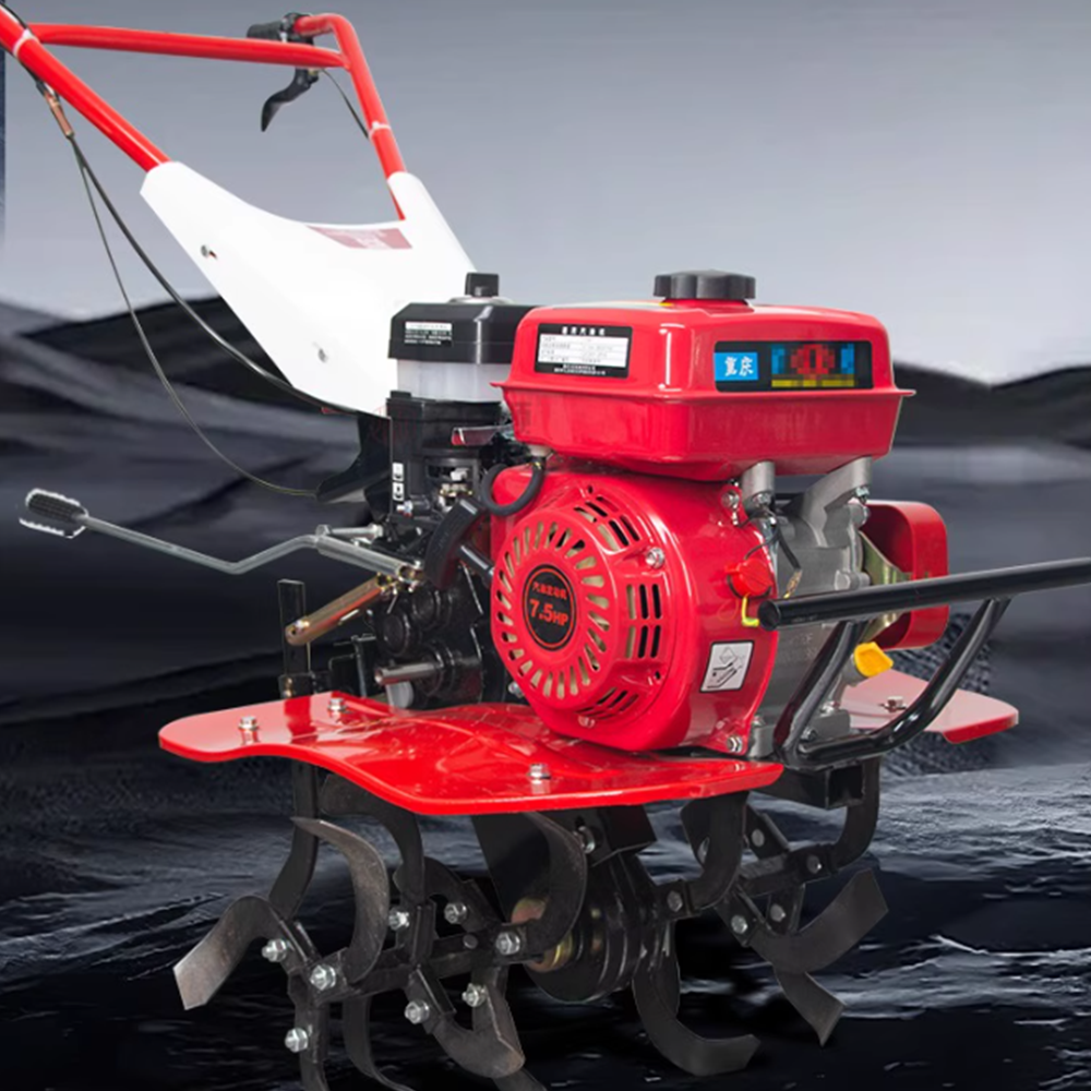 관리기 소형 농업용관리기 경작기 배토기 농사 170 휘발유+회전날 170cc 가솔린로터리 날