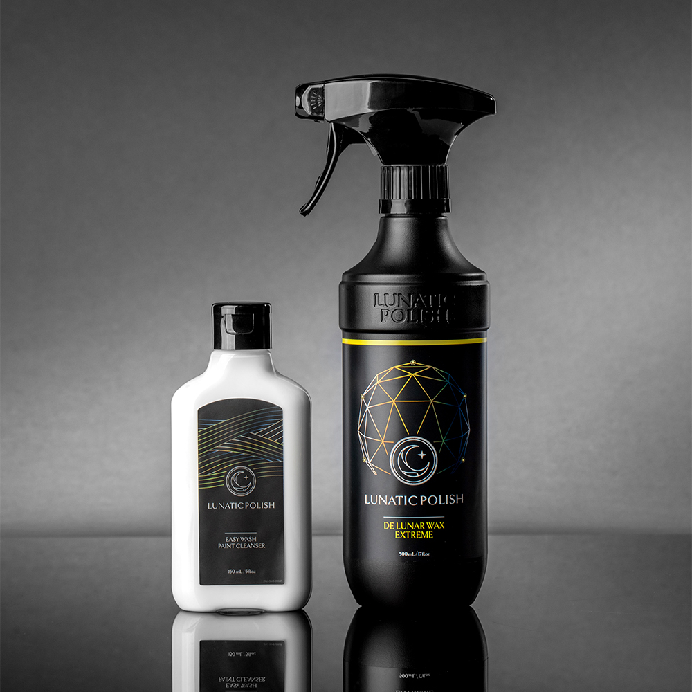 [루나틱폴리시]페인트 클렌져 탈지제 왁스오프 물왁스 유리막코팅제 SET 코팅 마스터 듀오