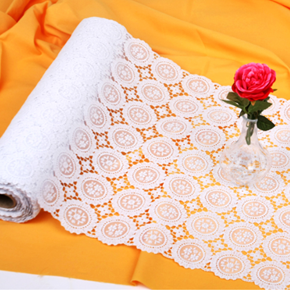 레이스 식탁보 장식 커버 식탁보에 파티 장소 우리집 거실 탁자 주방 선반