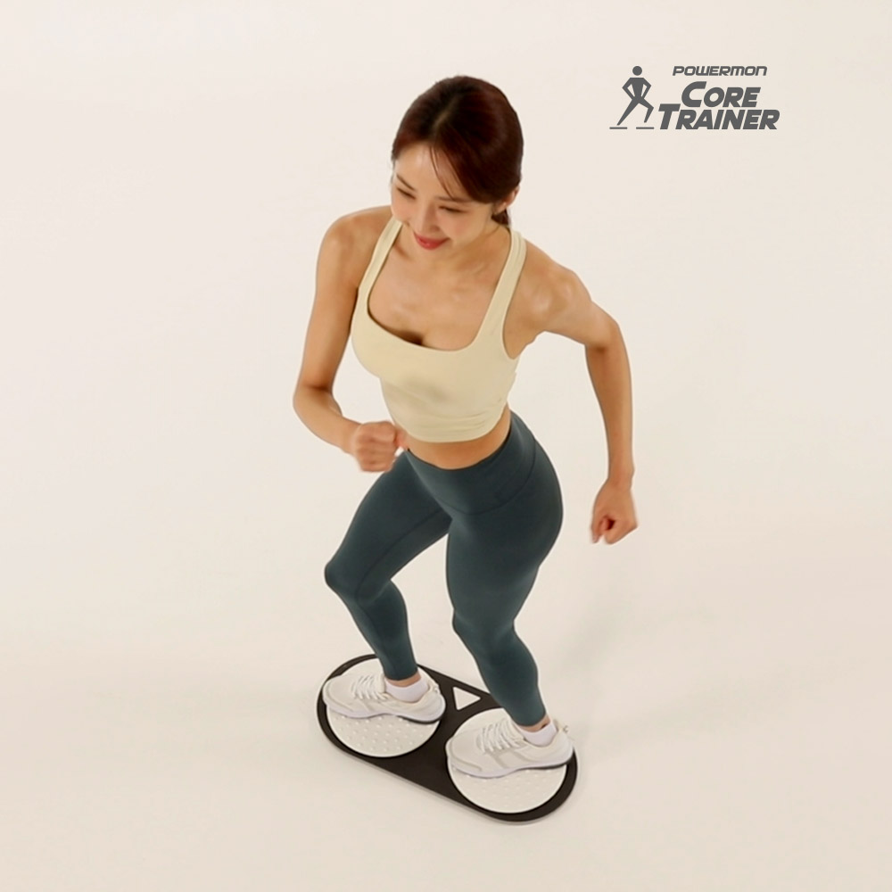 파워몬 코어트레이너 코어 근육 허리 운동 운동기구 스트레칭 트위스트 헬스용품 홈트레이닝 이미지 6