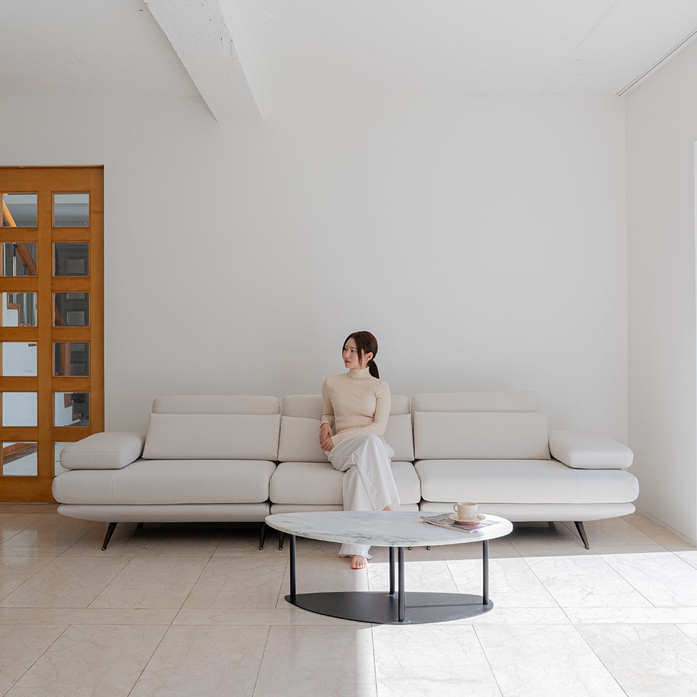 헨지디자인 라파엘 리프트 4인 테라 패브릭소파 홈카페 신혼가구