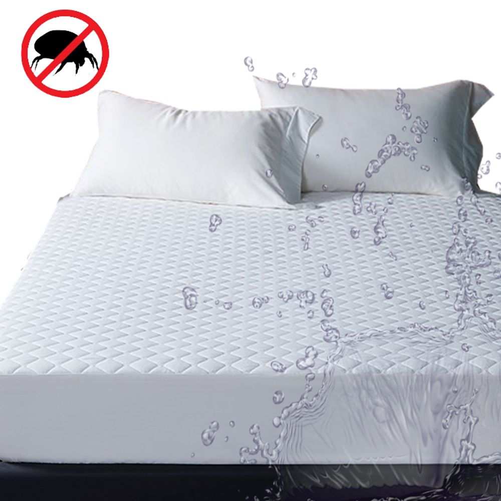 매트리스 방수 커버 (퀼팅) (싱글 사이즈) 메트 침대 패드 이불