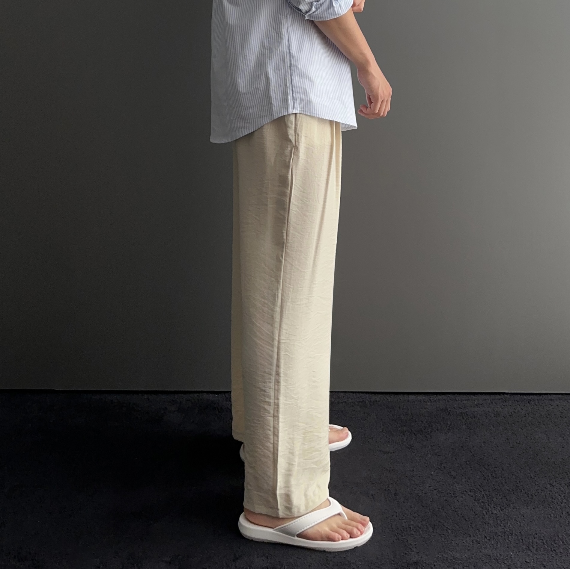 마바지 남자린넨팬츠 남자여름긴바지 - 상세 이미지 4