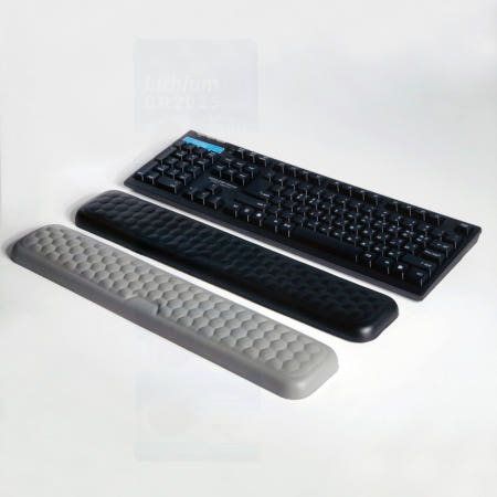 키보드 손목받침대 메모리폼 쿠션 손목보호 타이핑 사무용