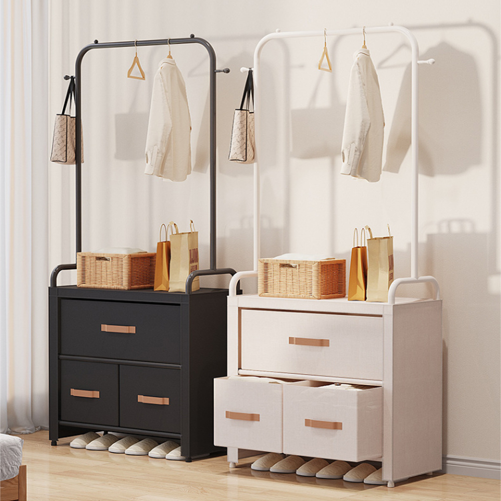 수납형 행거 스탠드 옷걸이 미니 고정식 이동식 옷행거 튼튼한헹거 선반 철제