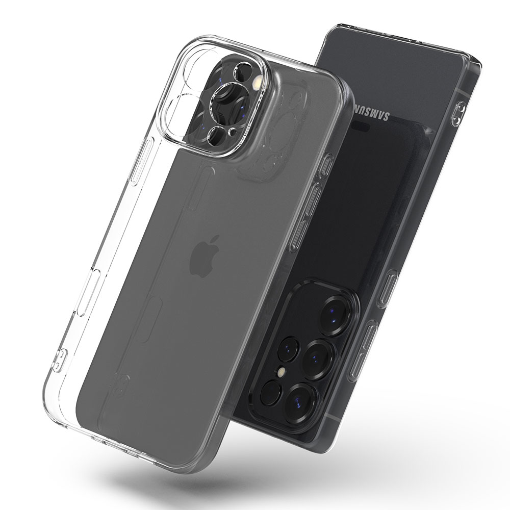 팔레트 4개입 갤럭시 S25 클리어 투명 젤리 케이스 - 상세 이미지 2