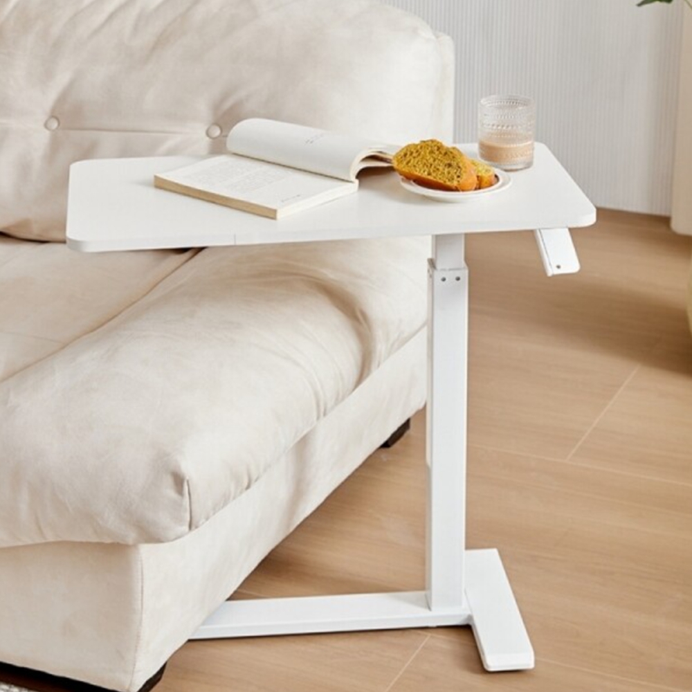 이동식티테이블 높낮이조절 폭좁은 쇼파 사이드테이블