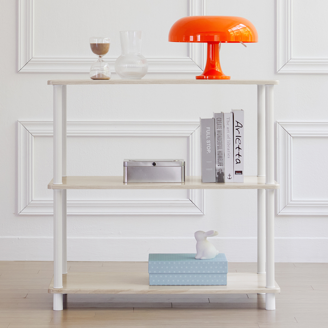 거실 선반 서재 다용도 진열장 600 800 3단 서재진 렌지대 주방 DIY 수납