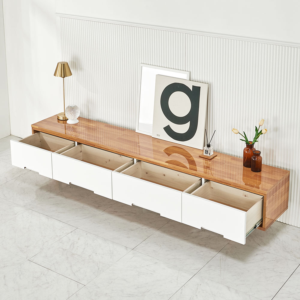 노바 티비다이 티비장 하이그로시 서랍 낮은 거실장 2000