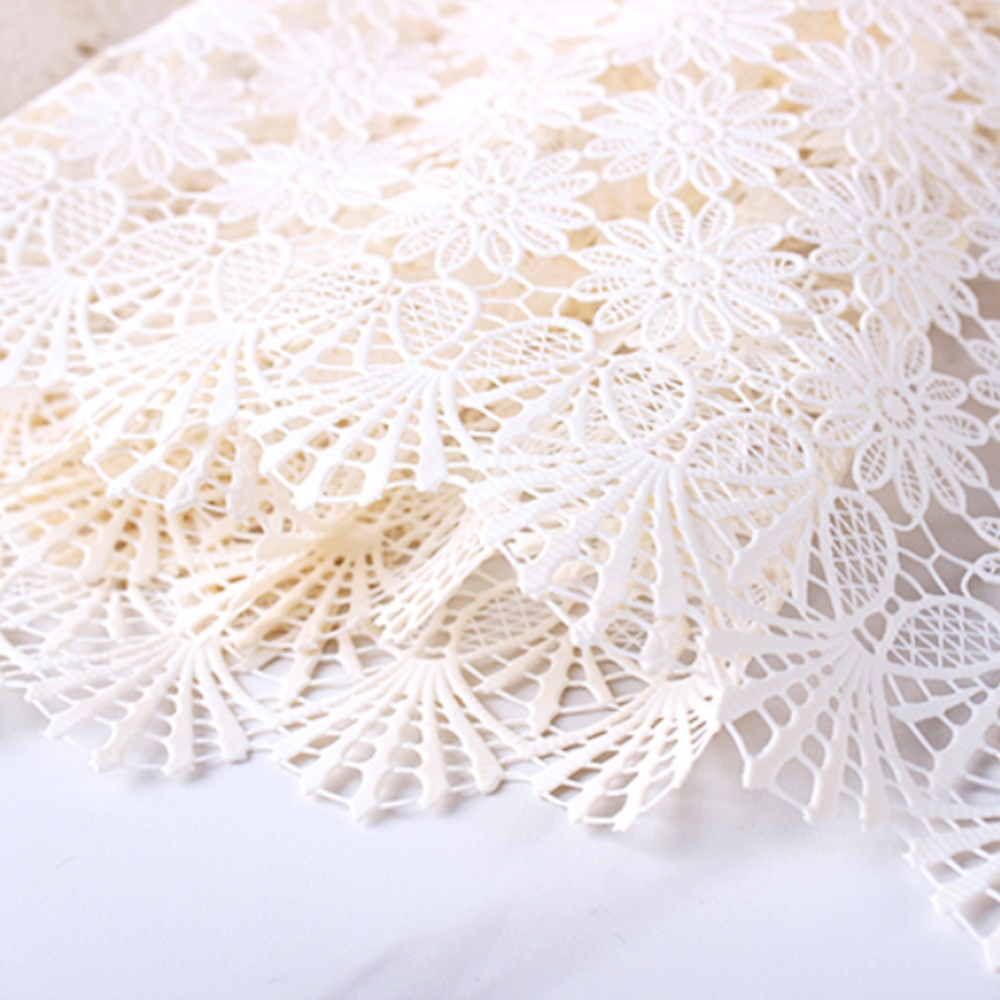 식탁보 레이스 거실 캠핑 매트 테이블보 플라워 방수 미끄럼 방지